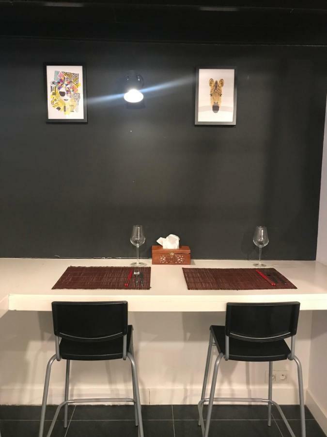 Modern Cozy Studio With Backyard Antuérpia Exterior foto